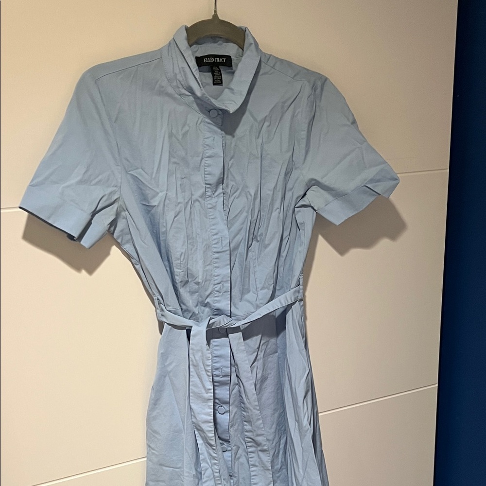 Ellen Tracy Sky Blue Shirt